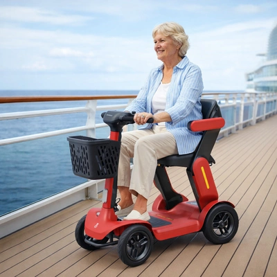 opvouwbare scootmobiel mee nemen op cruise