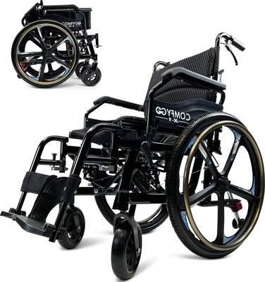 rolstoel met grote wielen