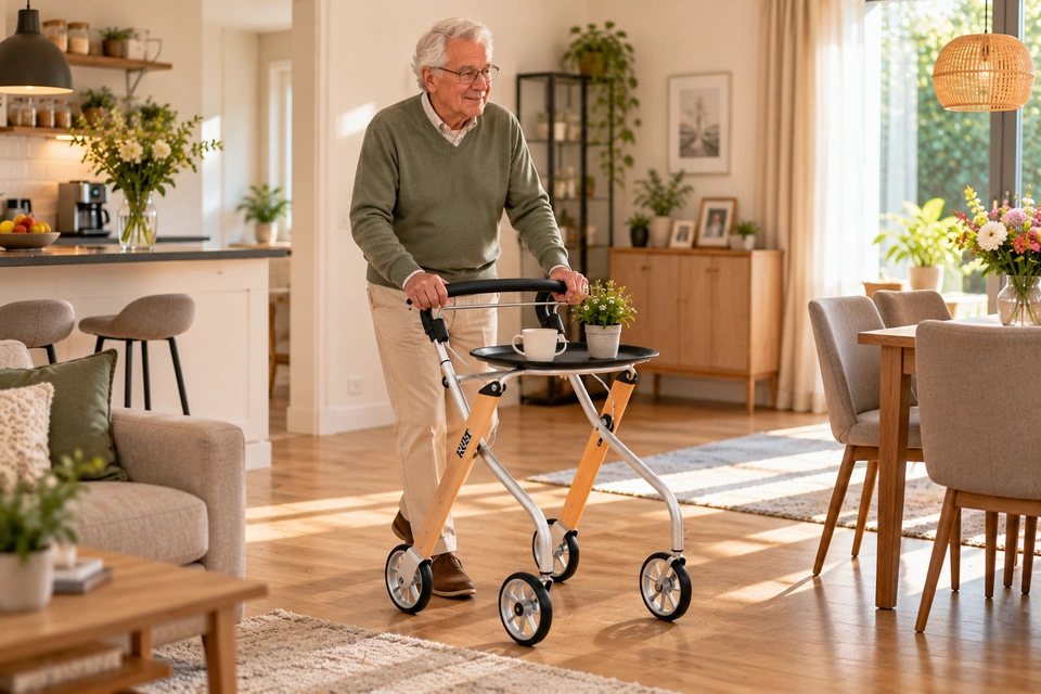 veilig lopen binnen in huis