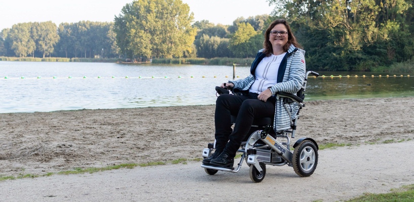 prorider opvouwbare elektrische rolstoel