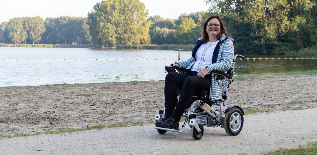 prorider opvouwbare elektrische rolstoel