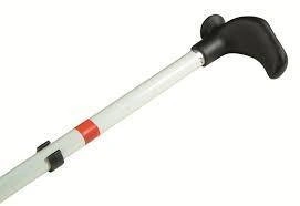 Wandelstok Voor Slechtzienden Met Voorgevormd Handvat