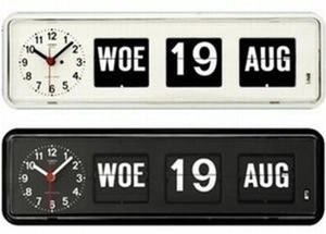 Twemco Senioren Kalenderklok Tafelmodel