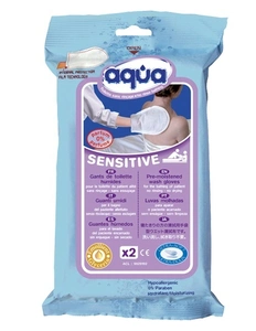 Cleanis Aqua Sensitive Washand - 12 Stuks
