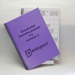 Denksport Grootletter Zweedse Puzzel - 2 En 3 Sterren