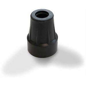 Krukdop voor Elleboogkrukken - Grijs Of Zwart ( Per Stuk )