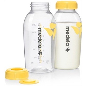 Moedermelk flesjes  250 ml (2 stuks)