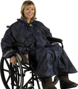 Splash Rolstoel Poncho / Scootmobiel Poncho met Mouwen