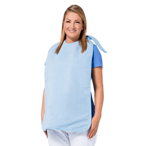 Medlogics Wasbare Slab Voor Volwassenen -  Extra Lang En Zacht - Met Strik sluiting