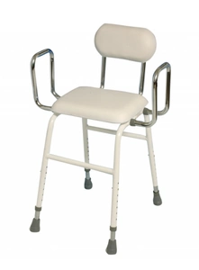 Able2 Zitkruk Met Rug En Armleuning - Keukenkruk