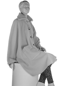 Rolstoel Poncho Fleece / Scootmobiel Poncho Fleece