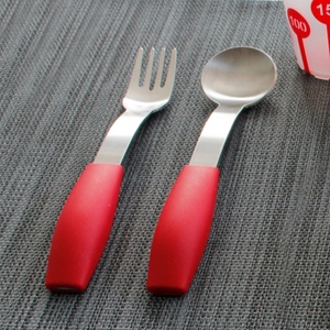 Ornamin Bestekverdikker Voor Vork En Lepel - Rood, 2 Stuks