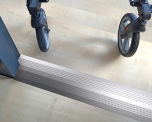 Drempelvervanger 100 cm Aluminium - Inkortbaar