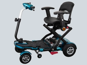 brio opvouwbare scootmobiel showroom