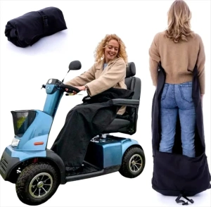 scootmobiel deken met wamre voetzak