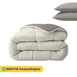zelesta hoesloos dekbed met gratis kussenslopen