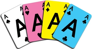 speelkaarten verschillende kleuren