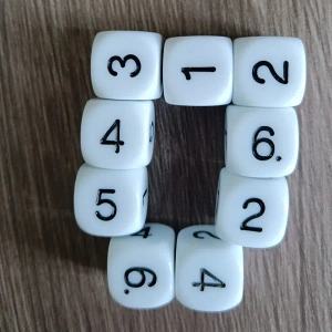 dobbelstenen voor slechtzienden