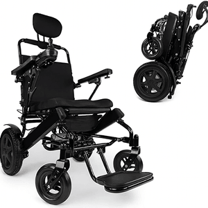 elektrische rolstoel met verstelbare rugleuning opvouwbaar