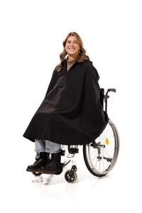 rolstoel poncho , rolstoel cape