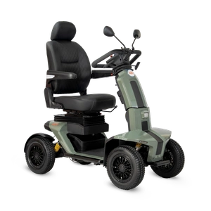scootmobiel met lithium accu en hoge vering