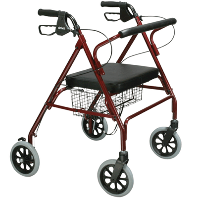 rollator extra breed oor zware mensen