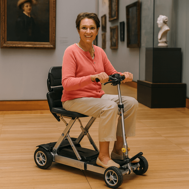 meenemen opvouwbare scootmobiel