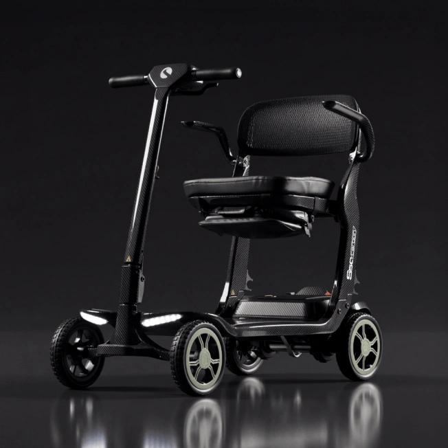 opvouwbare scootmobiel met verlichting