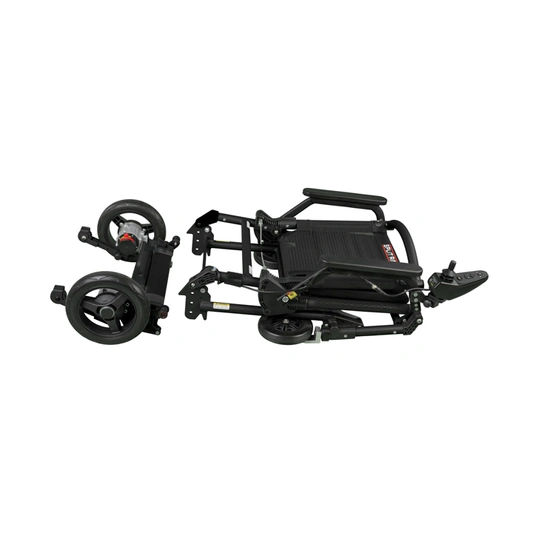 splitrider ultralight opgevouwen elektrisch
