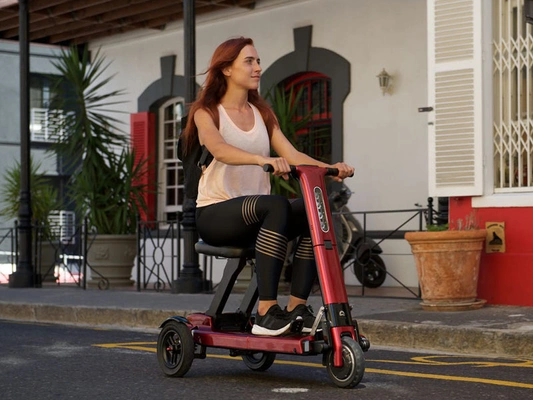 scootmobiel opvouwbaar tot koffertje