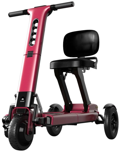relync scootmobiel opvouwbaar tot een koffer