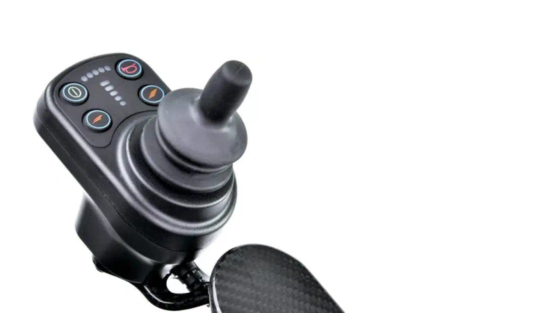 joystick quickie opvouwbare rolstoel
