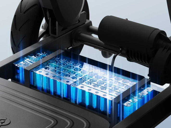 opvouwbare scootmobiel met lithium accu