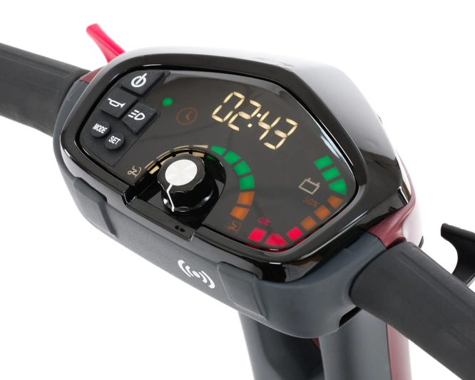 digitaal display connex scootmobiel