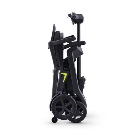 kleine scootmobiel opgevouwen