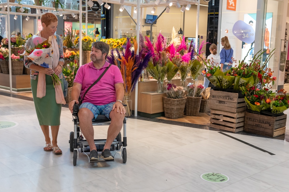 lichte elektrische rolstoel