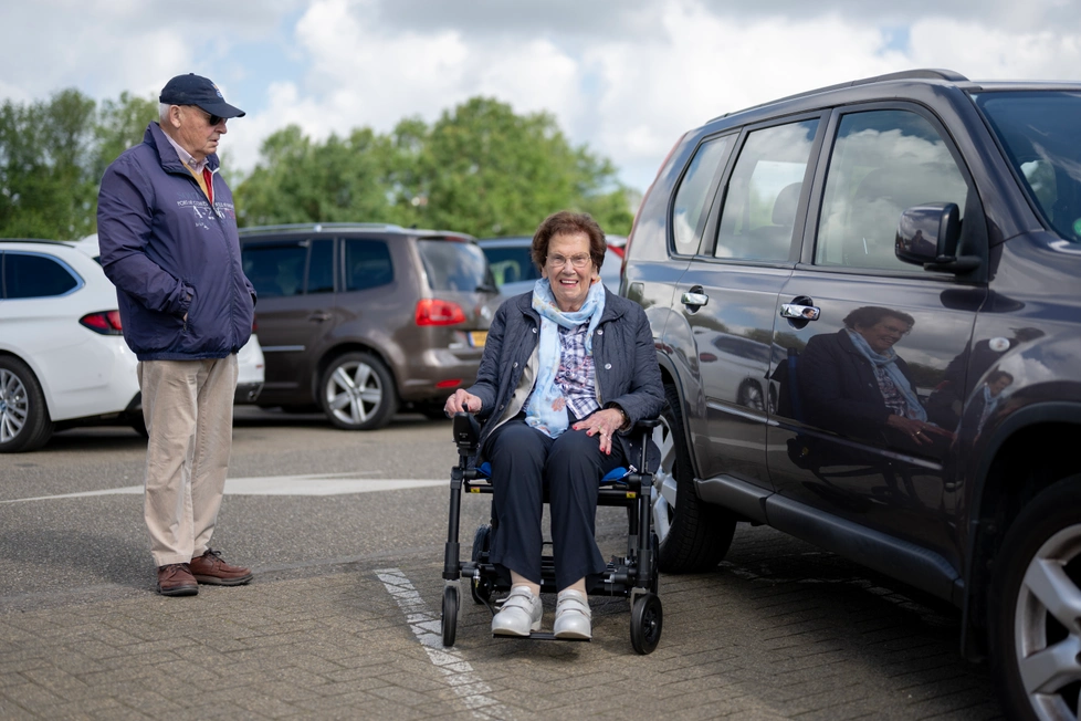 kleine elektrische rolstoel