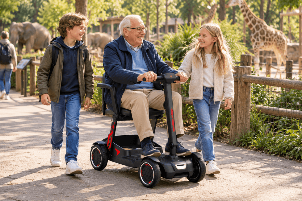 IVA Traveler 550 Air – comfortabel op pad met de kleinkinderen