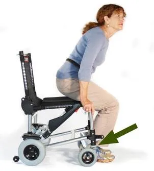 makkelijk instappen elektrische rolstoel