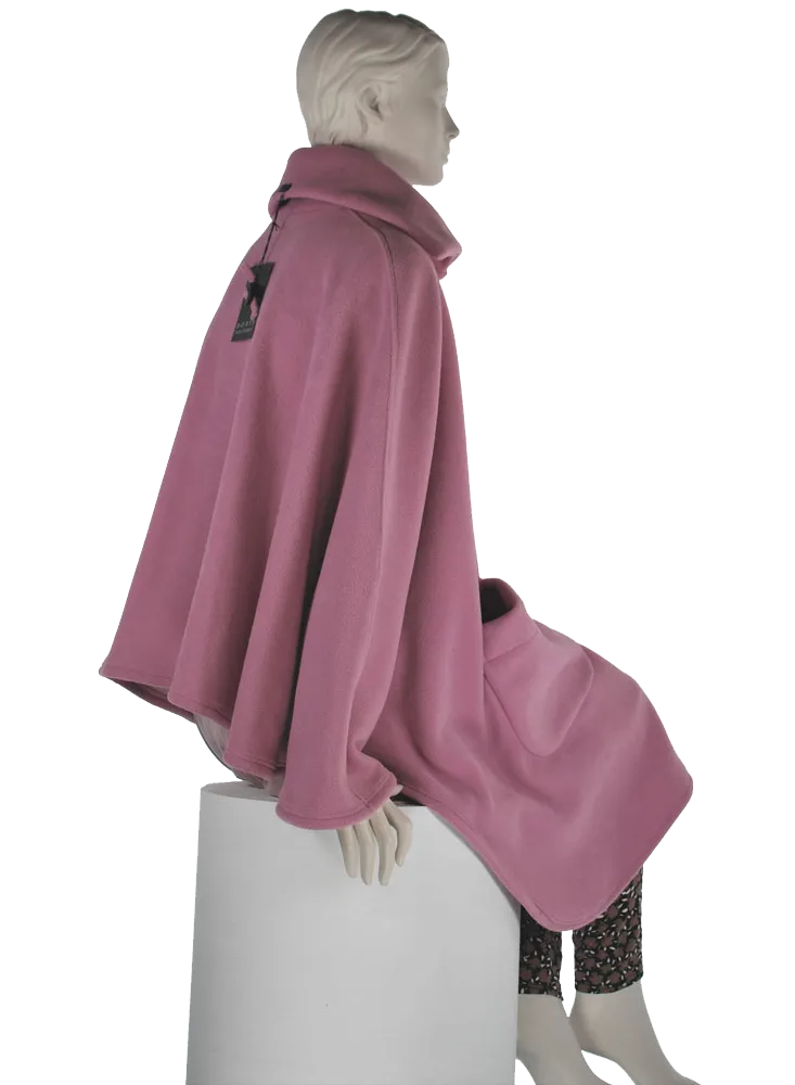 fleece rolstoelponcho